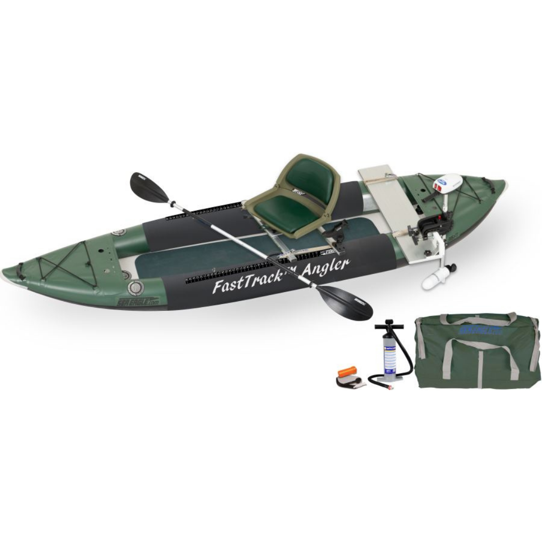 Deluxe™ Angler Series Inflatable Fishing Boat - Ocklawaha Outback