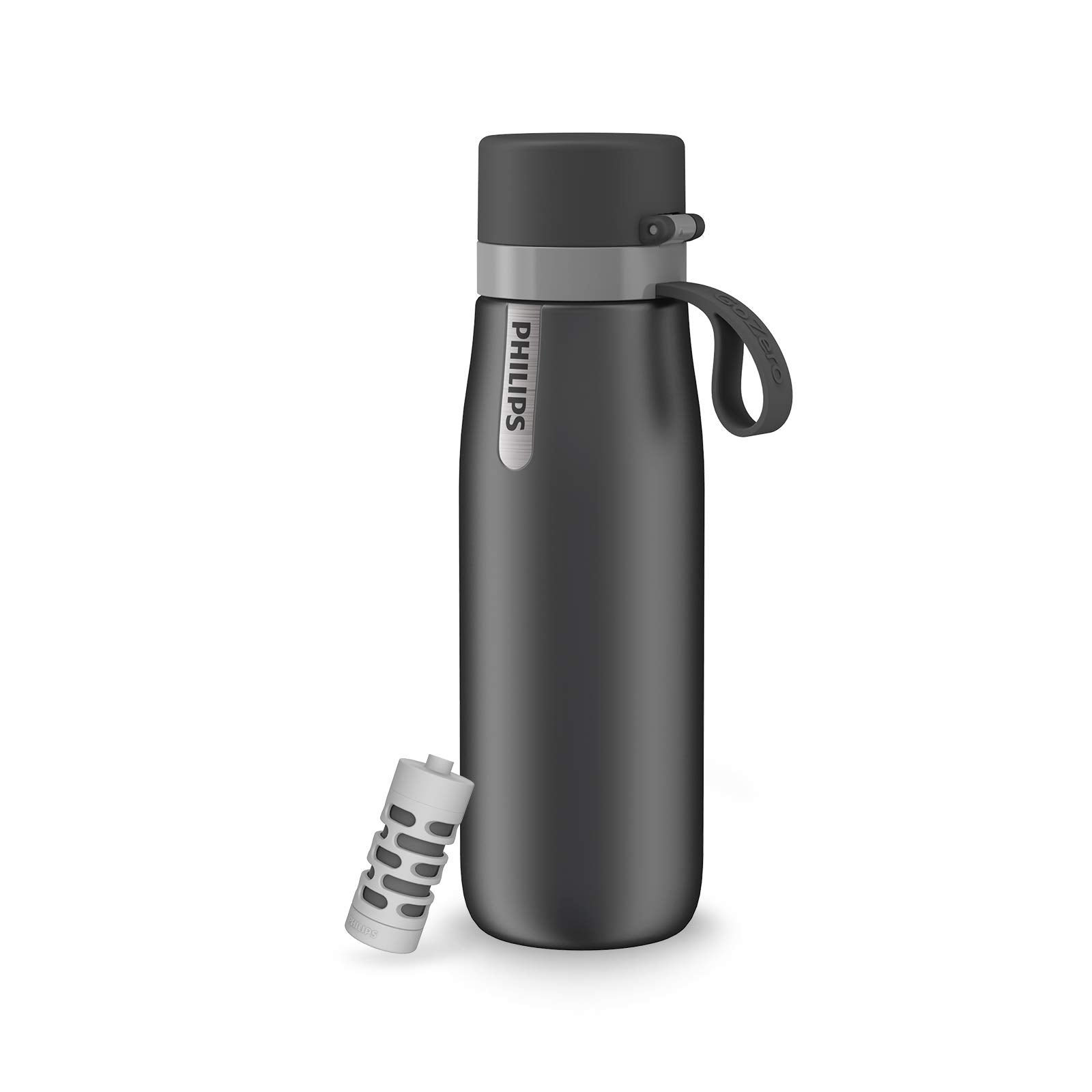 GoZero Insulated Stainless Steel Filter Water Bottle - Stay Hydrated with Clean and Fresh Water On the Go!