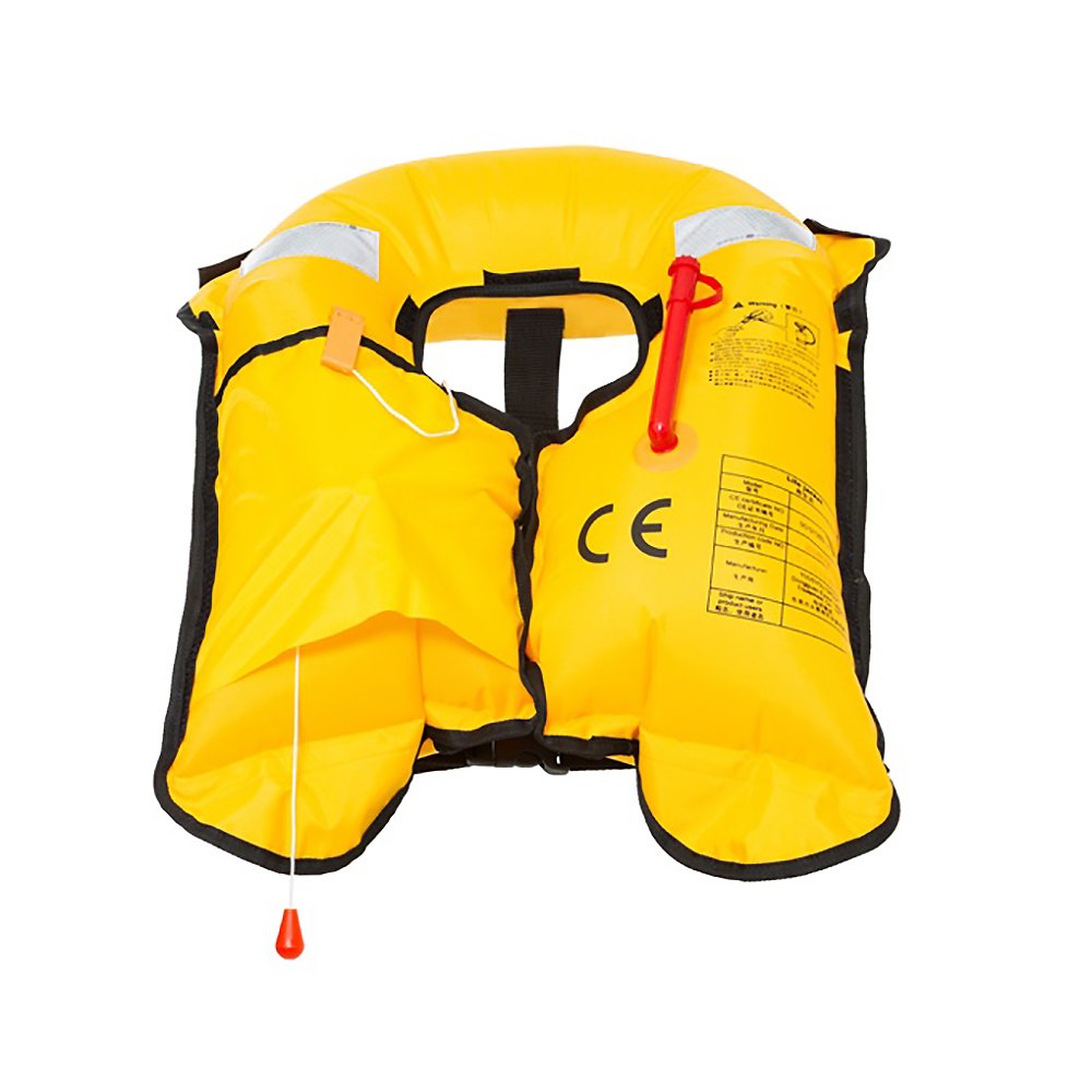 Best Inflatable Lifejacket Life Vest Preserver for Boating Fishing Sailing Kayaking Surfing Paddling Swimming