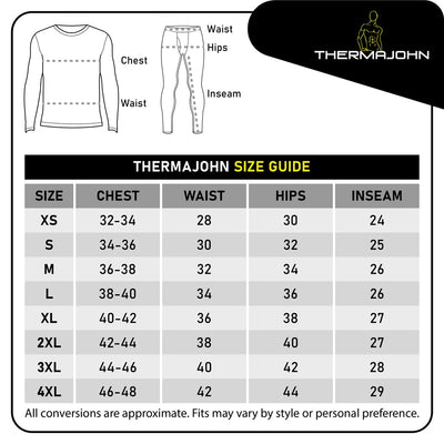 Long Johns Thermal Underwear for Men