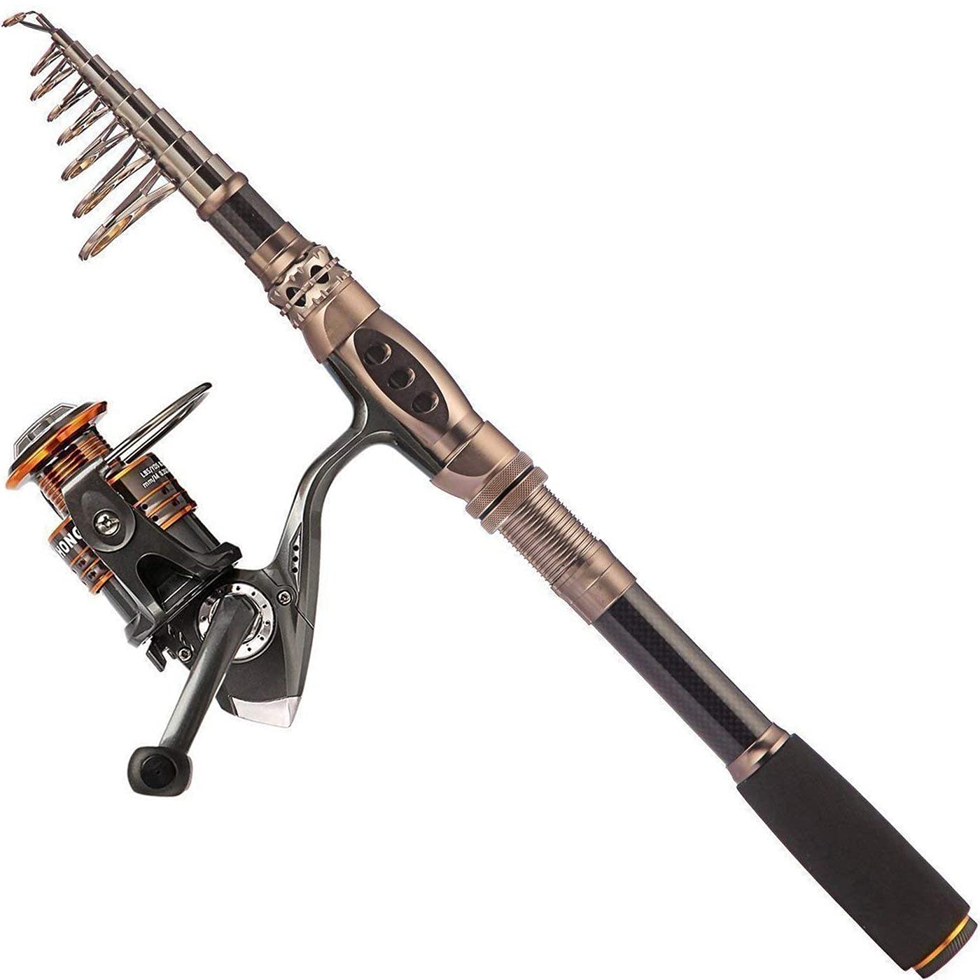 PLUSINNO Fly Fishing Rod and Reel Combo, 4 Piece Fly Fishing