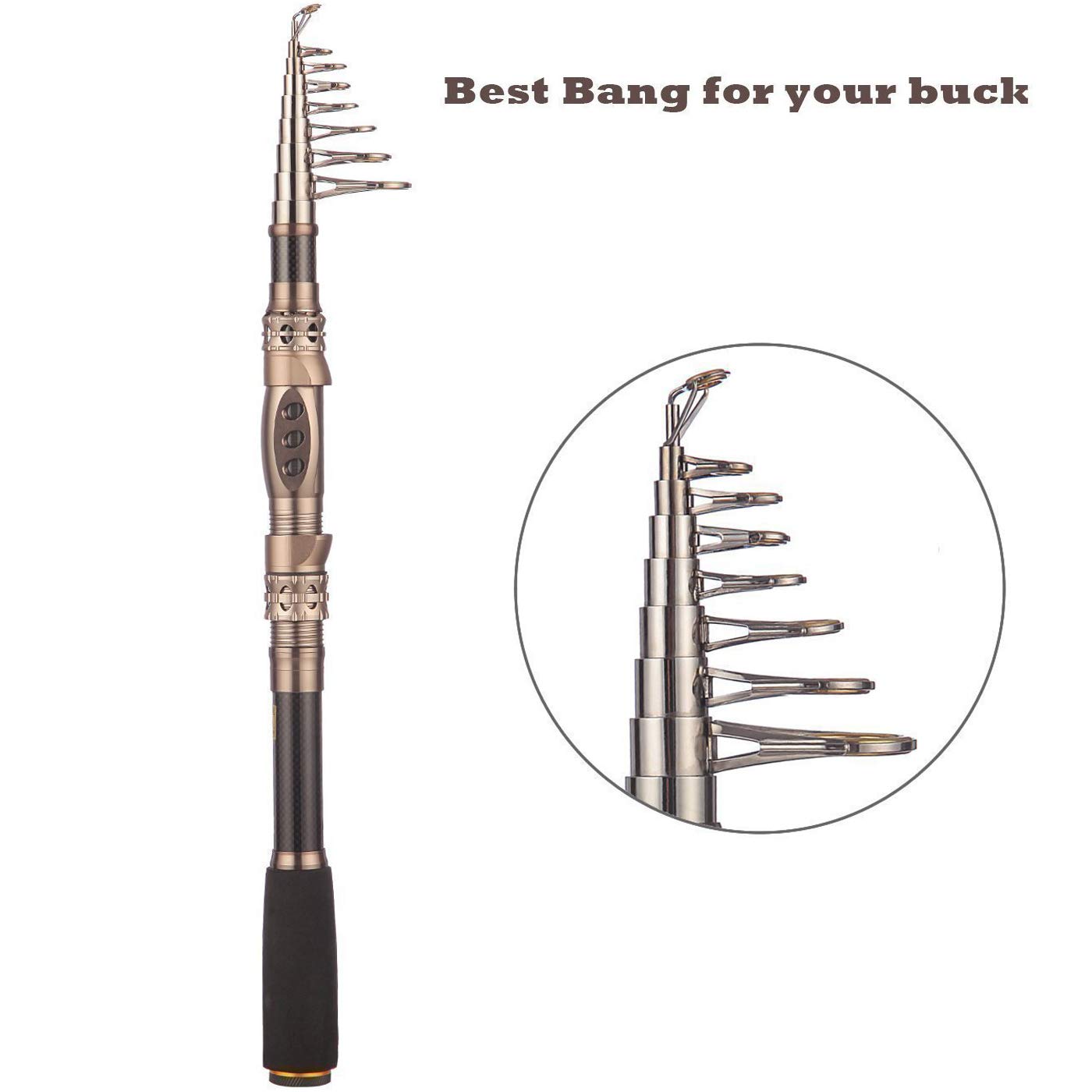 best bang for your buck fishing reel Fishing Rod and Reel Combo Fresh & Salt Water