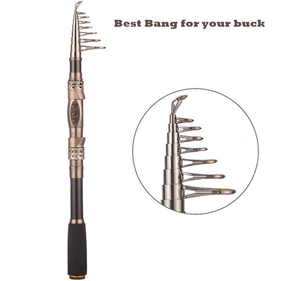 Fishing Rod and Reel Combo Fresh & Salt Water