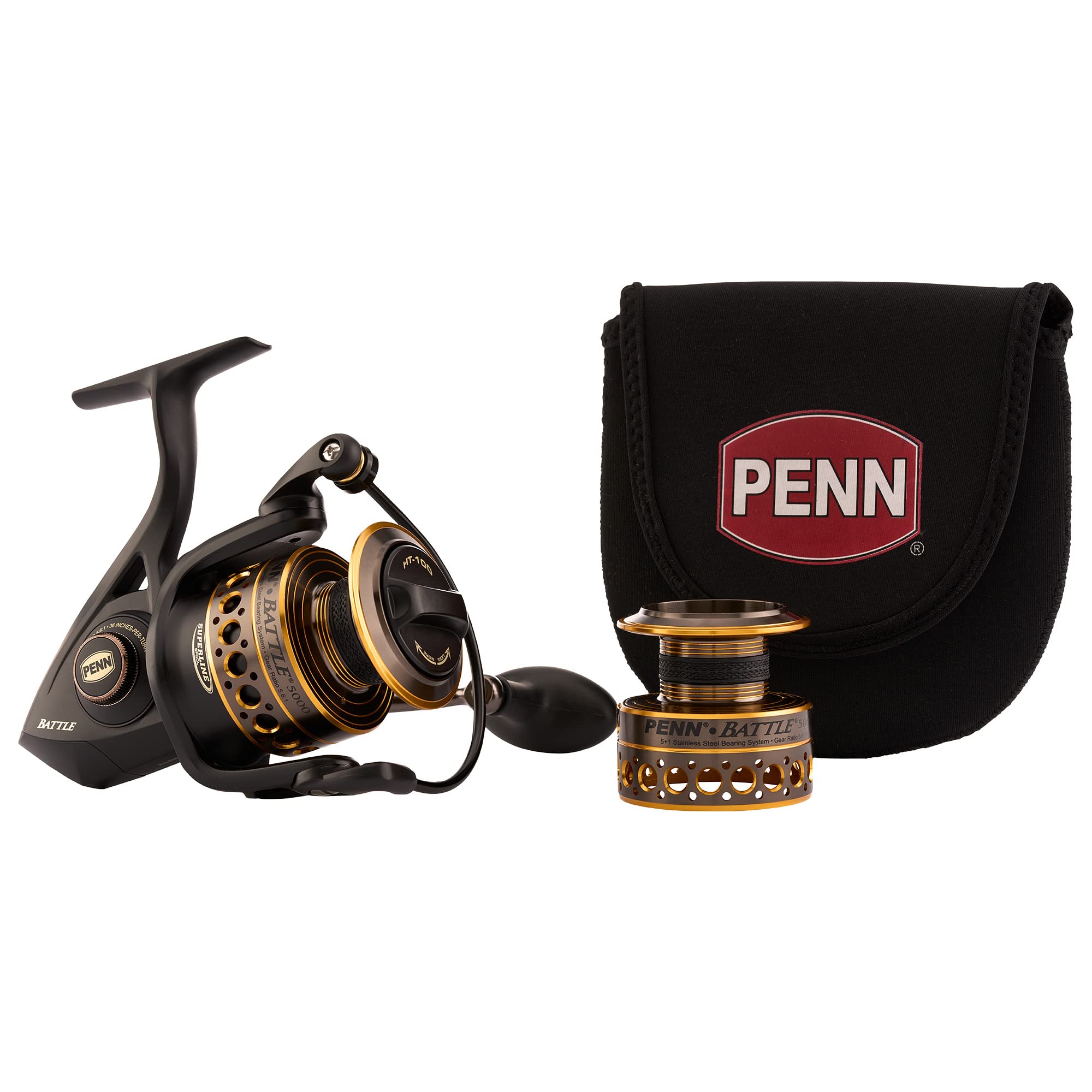 PENN Pursuit IV, left and right hand, Saltwater Spinning Fishing Reel,  Front Drag 2500