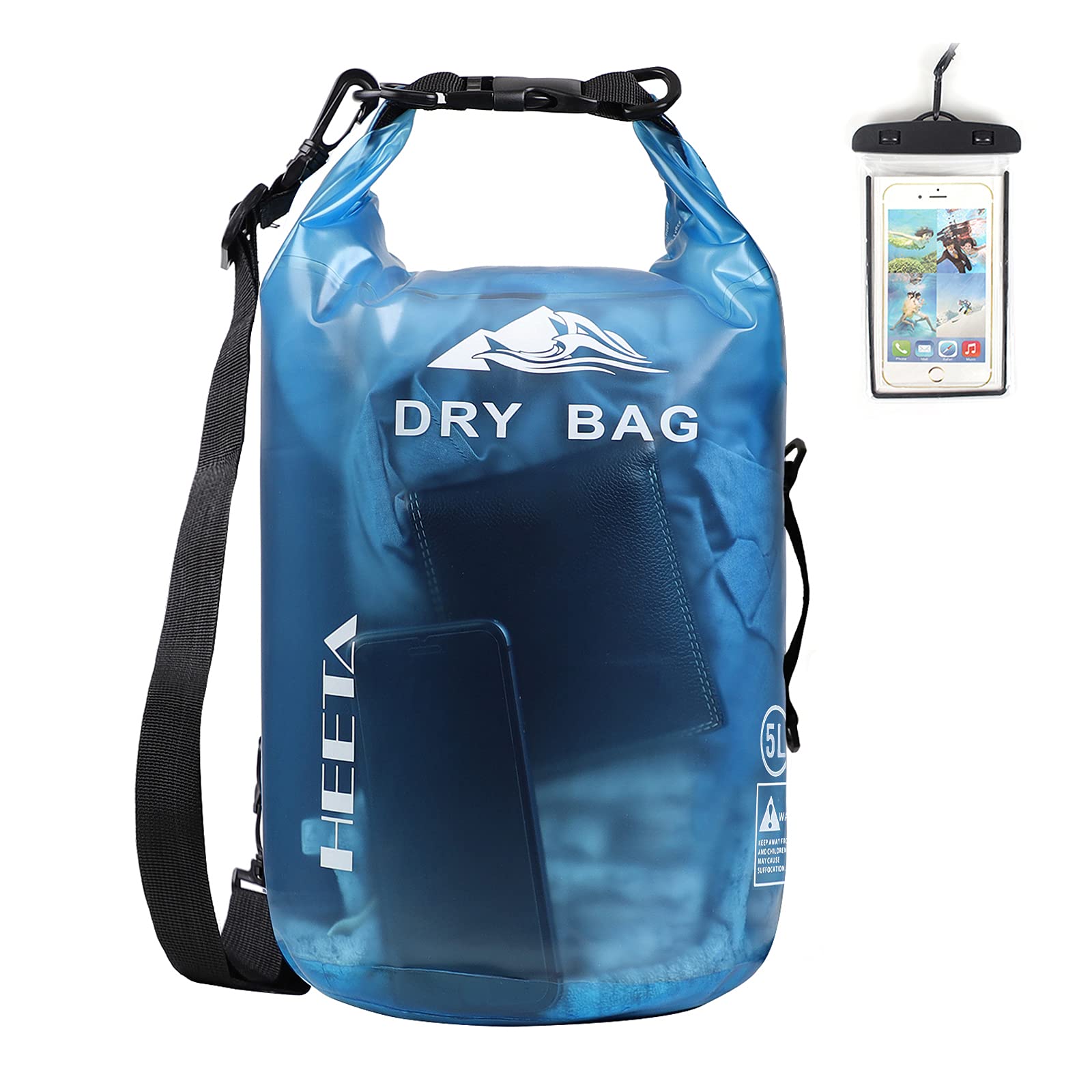 Top Lightweight Dry Storage Bag Backpack with Phone Case