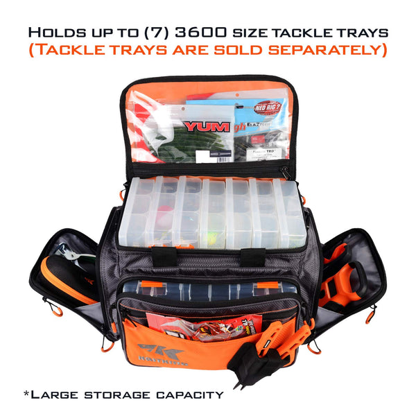 best saltwater tackle bag 2017 Dark Matter Surf Fishing Bag, Fishing Gear and Equipment with Dacron Sailcloth & Stainless Steel Grommets & D-Rings - Water Resistant Bait Bags for Fish (Black healing zippers make it easy to repair Plano 7771-01 Guide Series Tackle