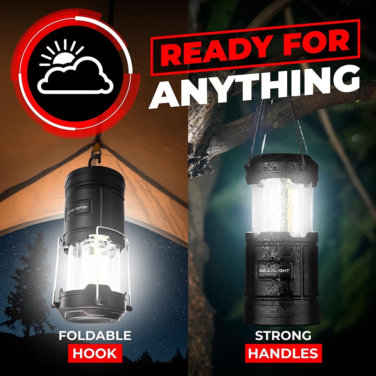 SKYLIGHT - Camping Lamp, 5200mAh, 230h, Versatile
