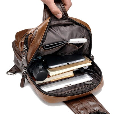 Sling Large Crossbody Shoulder Bag With USB Charger