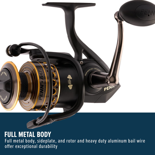 Heavy Surf Spinning Reel Kit, Size 5000