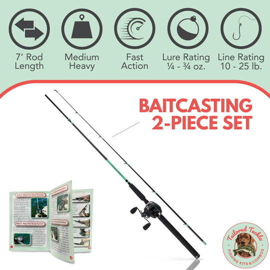 Tailored Tackle Fishing Rods & Reel