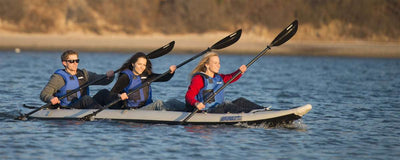 Fast Track Inflatable Fishing & Exploring Kayak