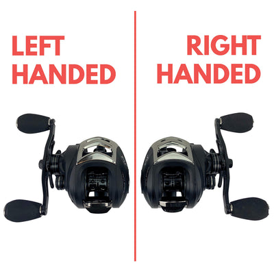 baitcast rod and reel left hand Tailored Tackle Fishing Rods & Reel