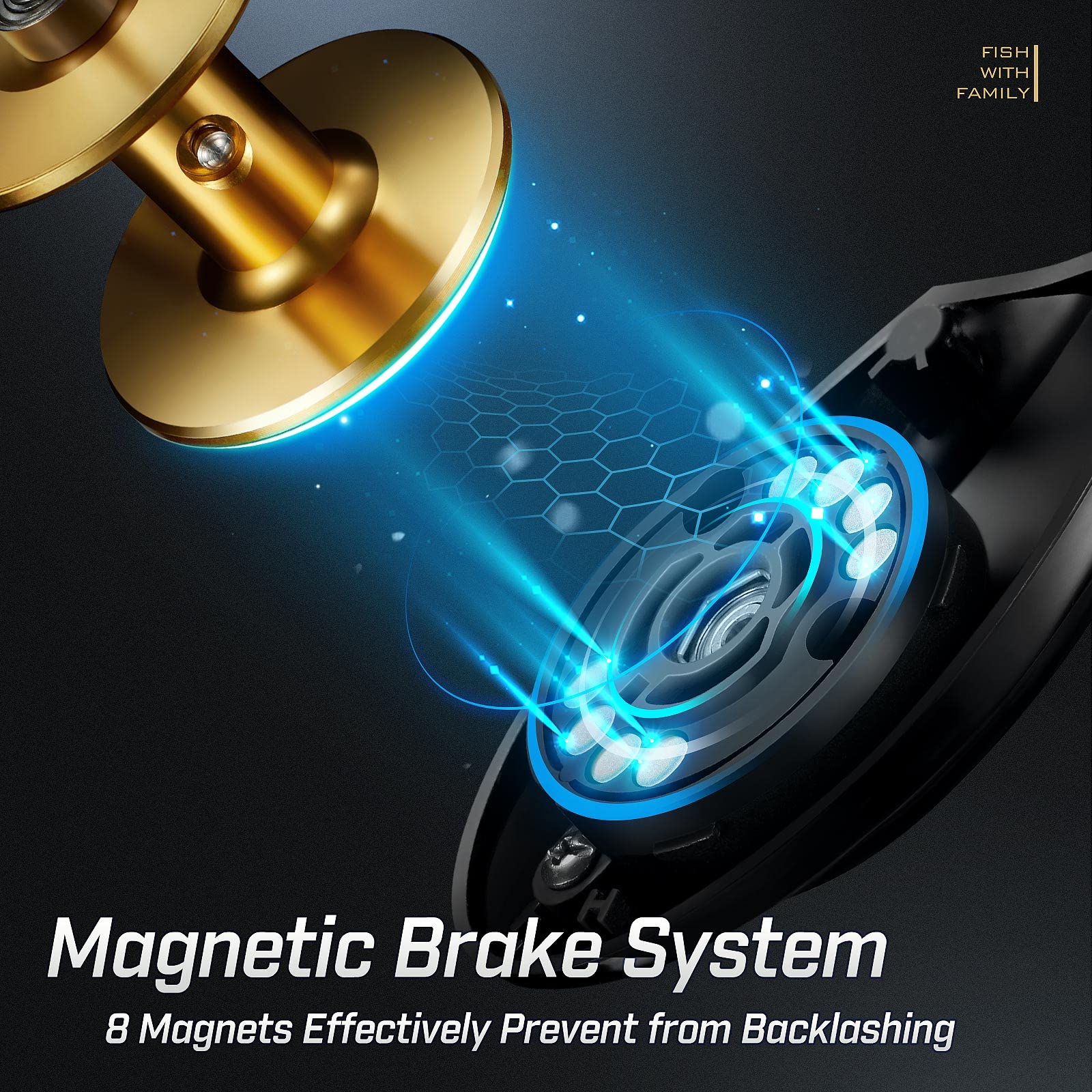 baitcaster reel magnetic braking system Top-Rated Baitcaster Reel: The Best Choice for Fishing Enthusiasts"