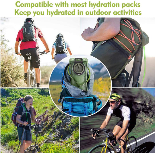 Hydration Bladder, 2L-3L Leak Proof Water Reservoir Storage Bag for Hiking Backpack