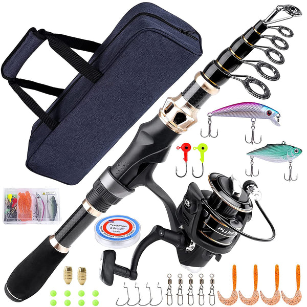 Magreel Fishing Rod And Reel Combo Telescopic Pole Set, 50% OFF