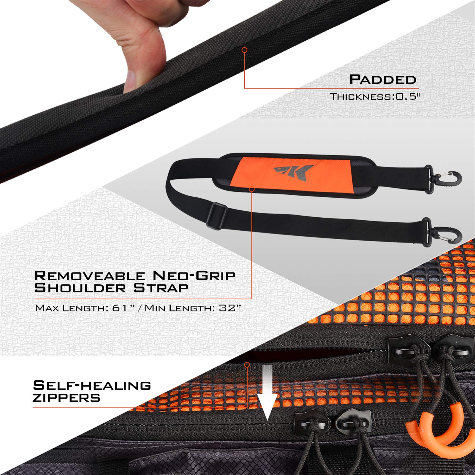 best large saltwater tackle bag KastKing Fishing Gear & Tackle Bags - Saltwater Resistant Fishing Bags