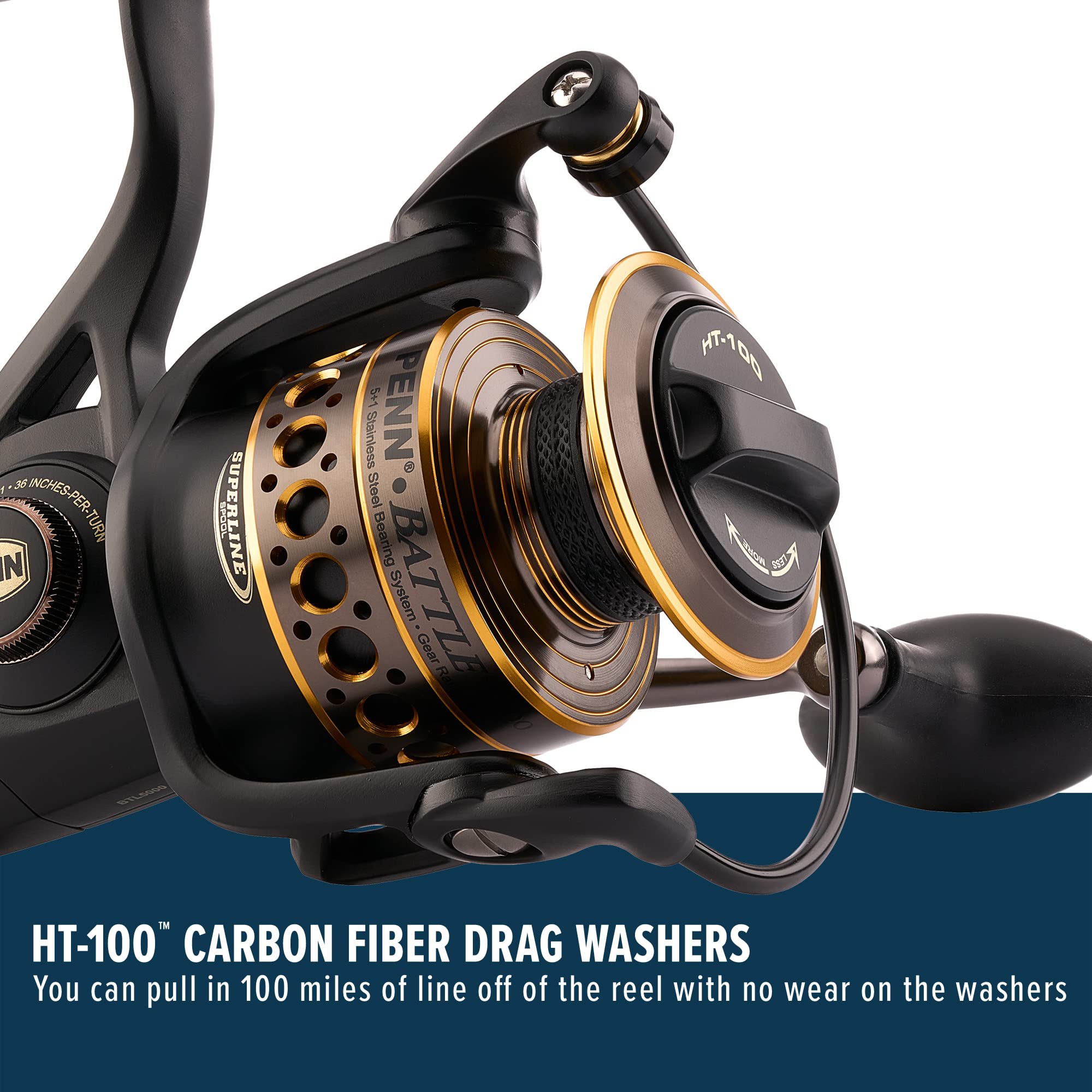 penn battle 2 8000 spinning reel Battle Spinning Reel Kit 5000
