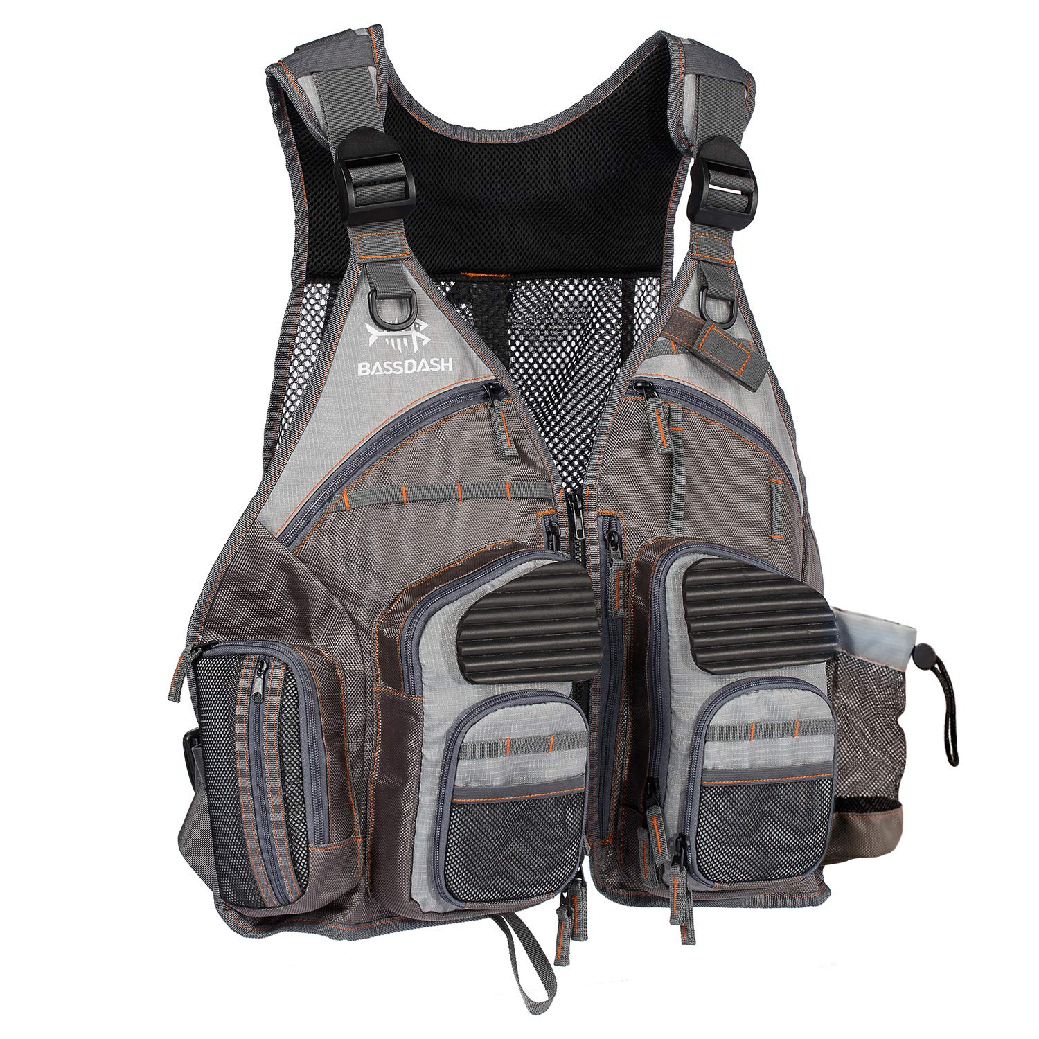 KyleBooker Fly Fishing Vest for Anglers Mesh Adjustable Size for