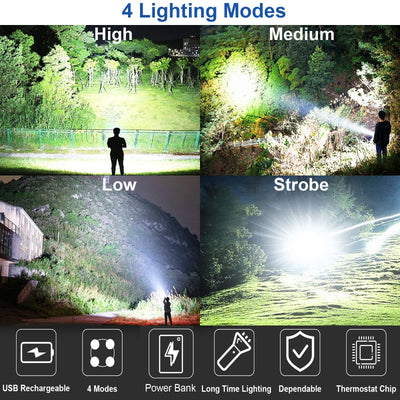 Rechargeable Spotlight Flashlight