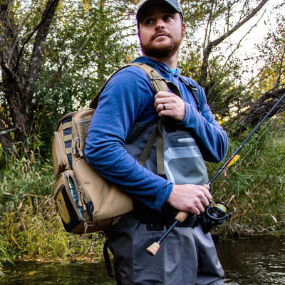 Waterproof Fishing Tackle Backpack - Durable and Versatile Fishing Gear Bag