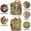 Outdoor Survival First Aid Kit - Essential Emergency Supplies for Camping, Hiking, and Adventures