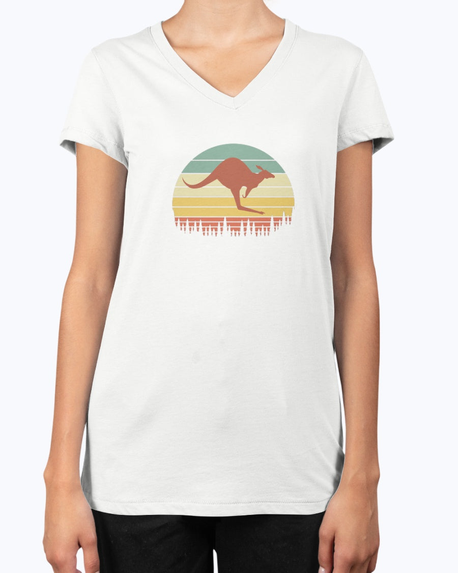 Ladies Fan Favorite V Neck Tee