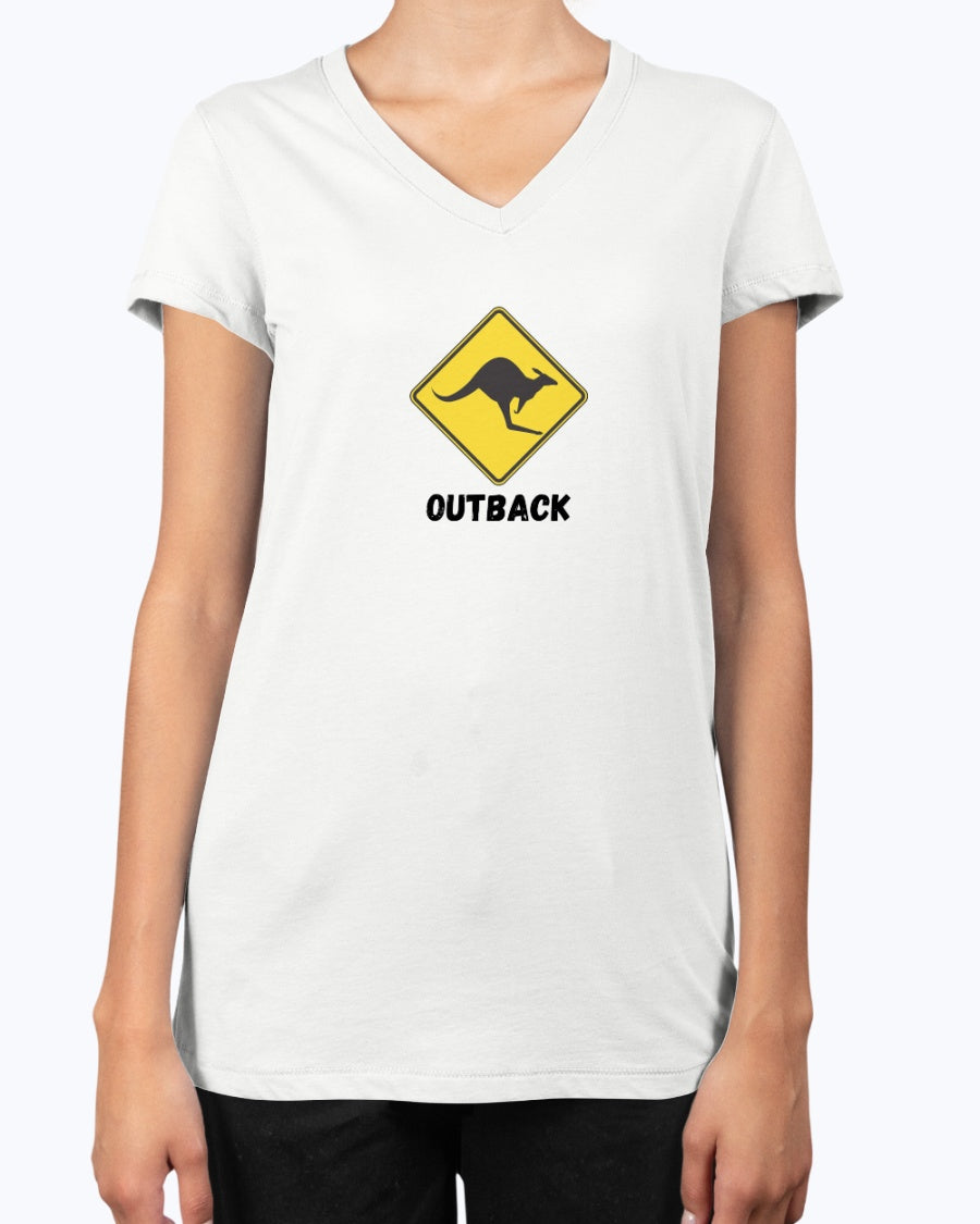 Port & Company Ladies Fan Favorite V Neck Tee