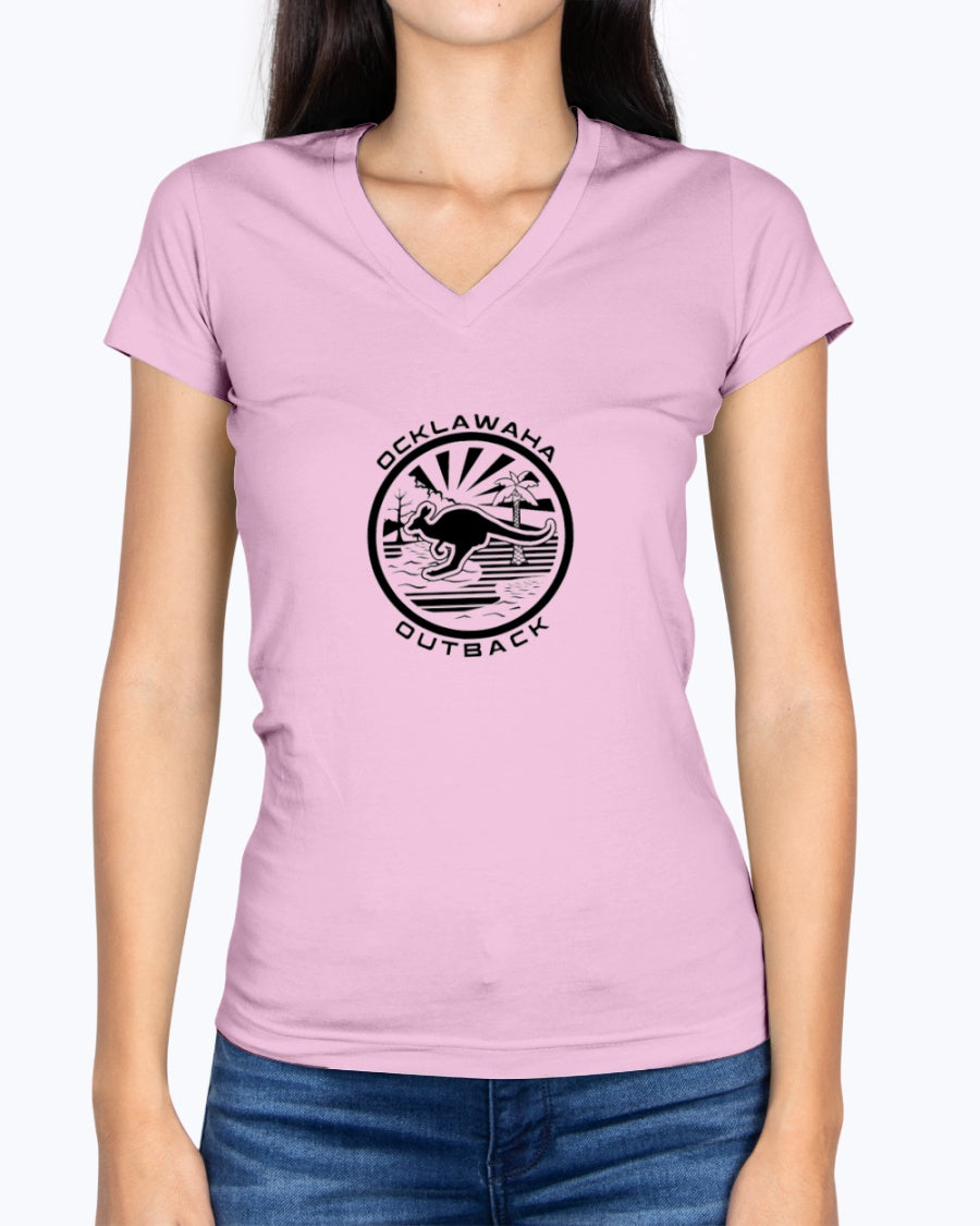 Ladies HD V Neck T